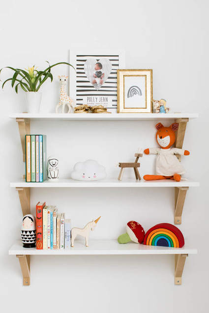 Tiny modern girl's room
