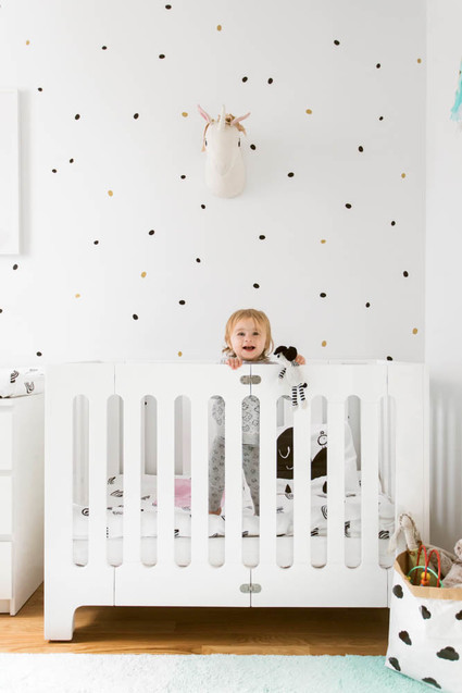 Tiny modern girl's room