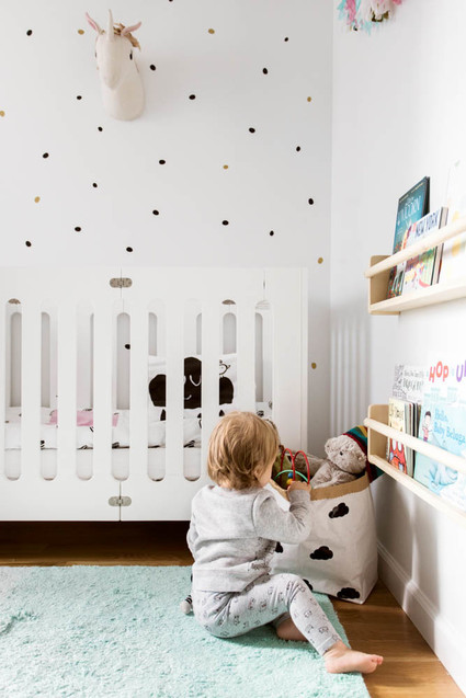 Tiny modern girl's room