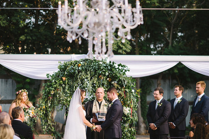 Garden inspired wedding