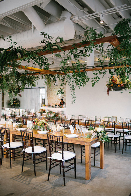 Garden inspired wedding
