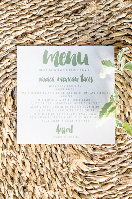 Eucalyptus inspired baby shower