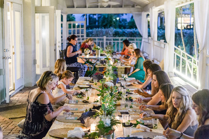 Eucalyptus inspired baby shower