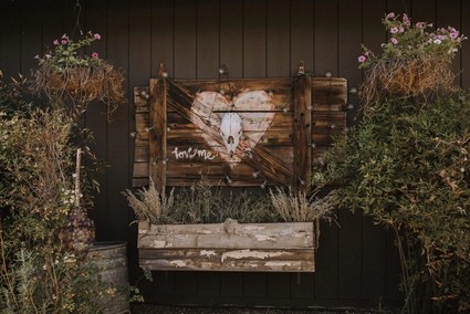 Rustic feminine baby shower