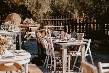 Rustic feminine baby shower