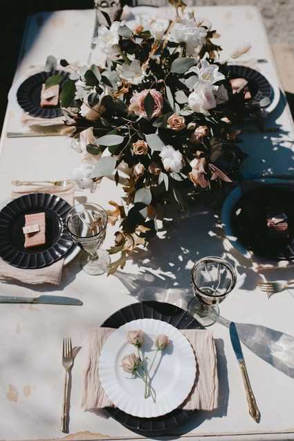 Rustic feminine baby shower