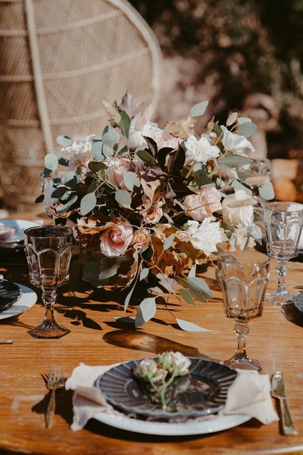 Rustic feminine baby shower