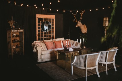 Rustic feminine baby shower