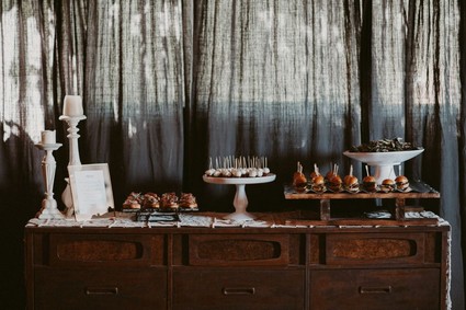 Rustic feminine baby shower