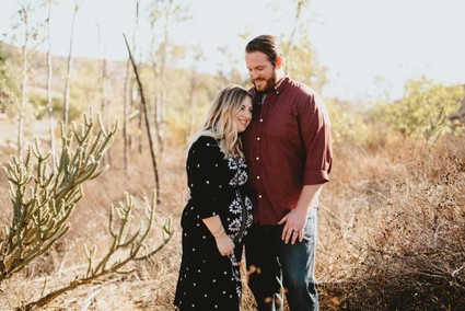 Rustic feminine baby shower