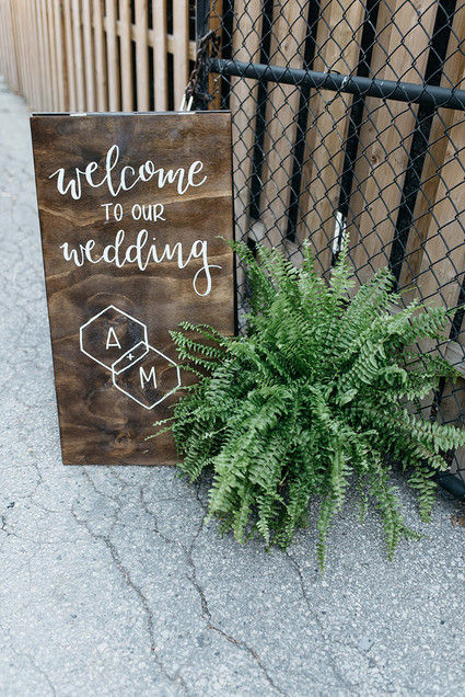 Urban jungle wedding