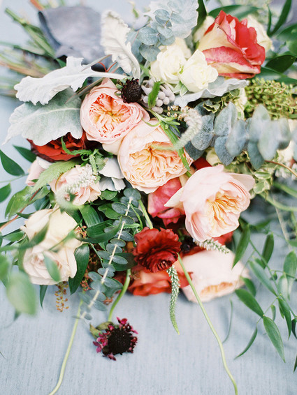Fall wedding flowers