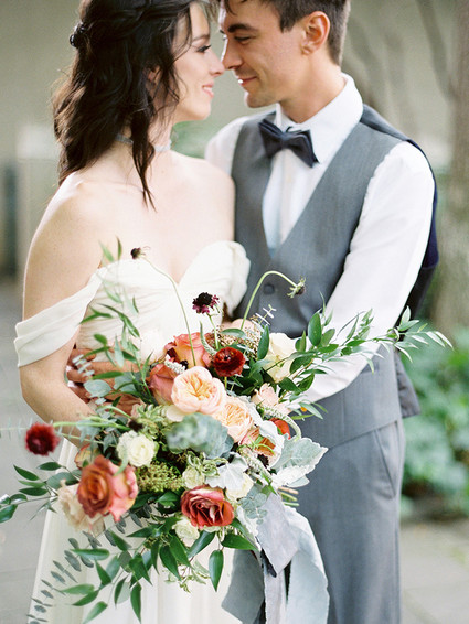 Fall bridal bouquet