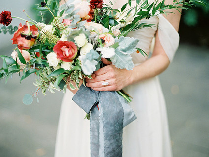 Fall bridal bouquet