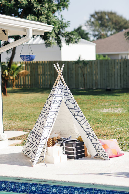 Boho bridal shower brunch