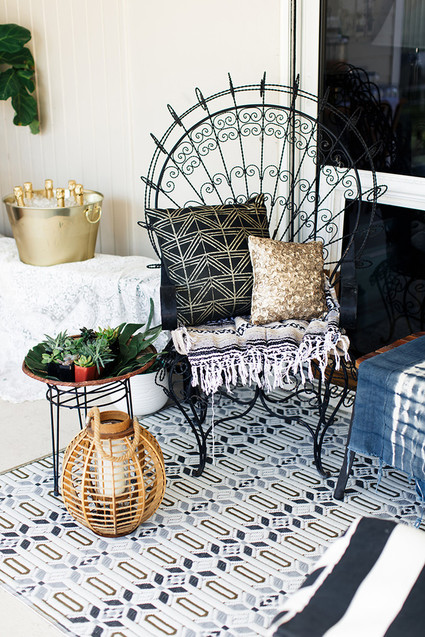 Boho bridal shower brunch