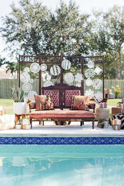 Boho bridal shower brunch Inspiration
