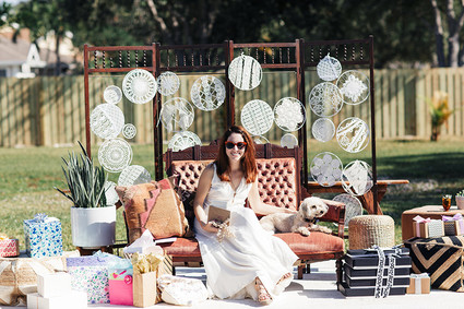 Boho bridal shower brunch