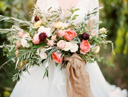 Fall bridal bouquet