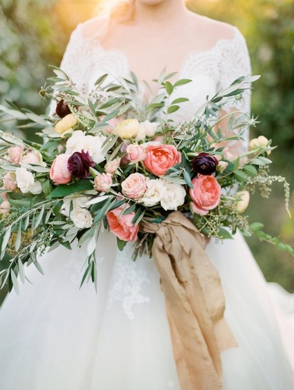 Fall bridal bouquet