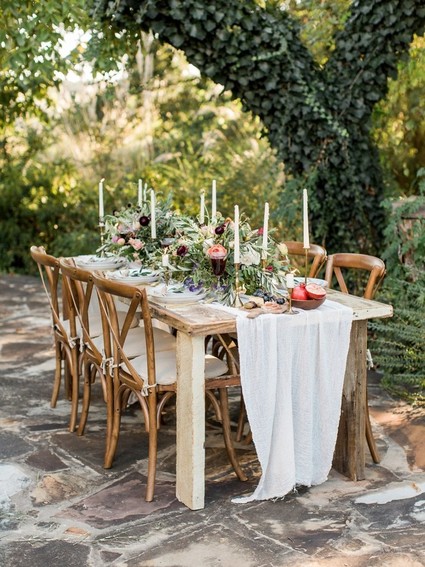 Vineyard wedding ideas