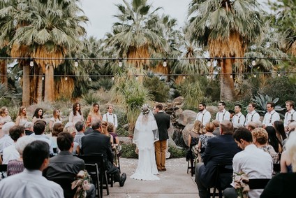 DIY desert wedding