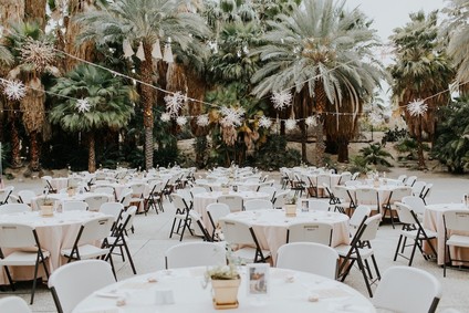DIY desert wedding