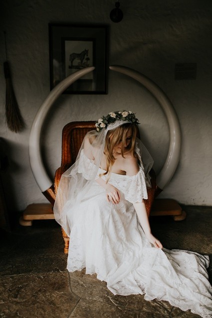 Daughters of Simone wedding dress