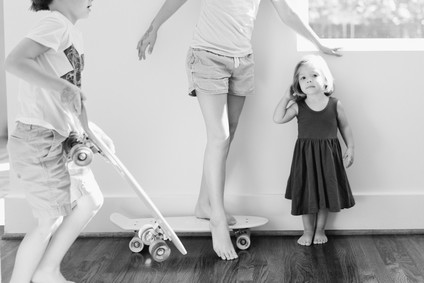 Modern family photos - The Shephard family in Houston