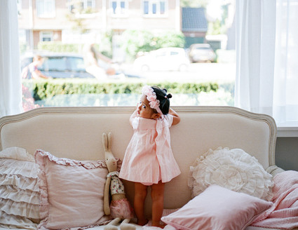 Ice cream and floral 1st birthday party