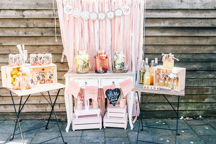 Ice cream and floral 1st birthday party