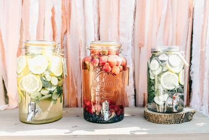 Ice cream and floral 1st birthday party