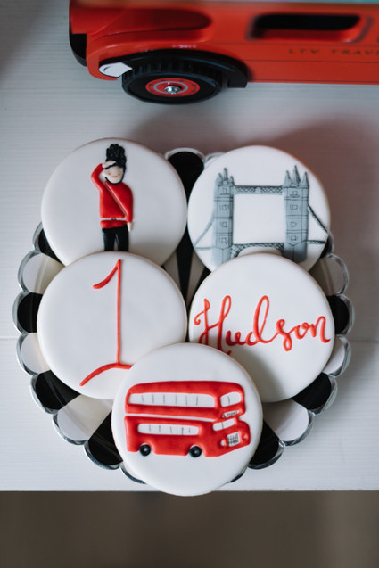 London's Calling first birthday party Inspiration