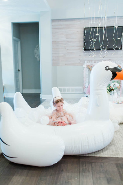 Swan Lake birthday party Inspiration