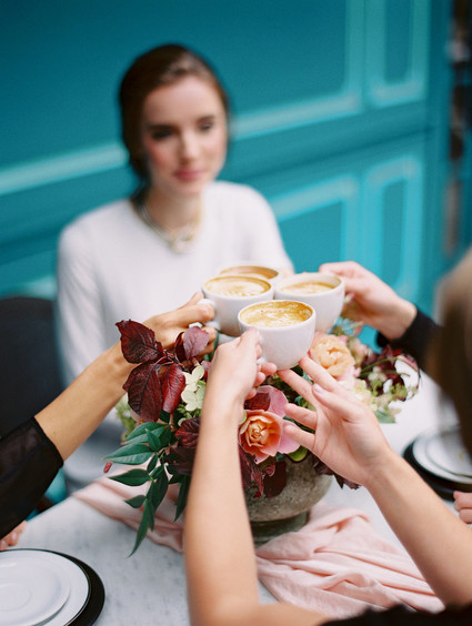 Parisian inspired bridal shower