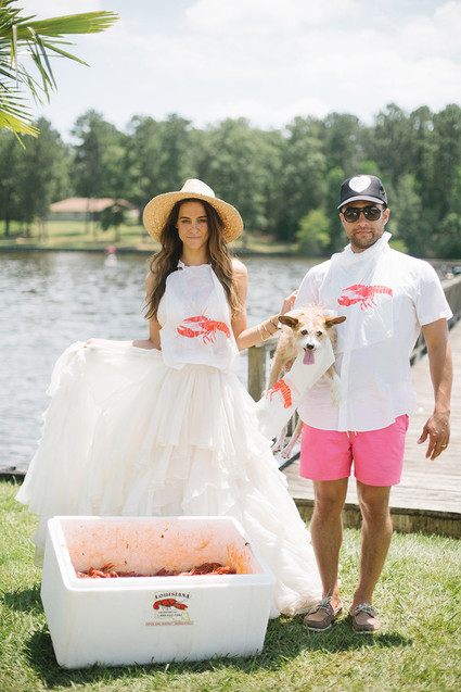 crab boil reception Inspiration