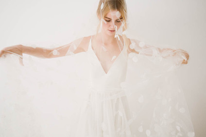 Modern wedding dress