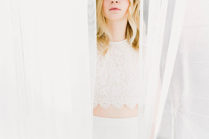 Modern wedding dress