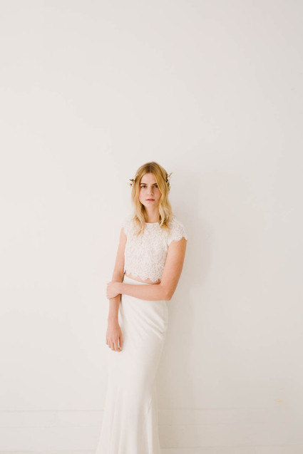 Modern wedding dress