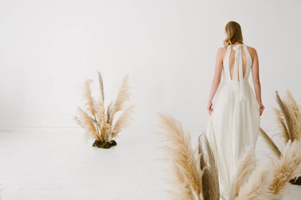 Modern wedding dress