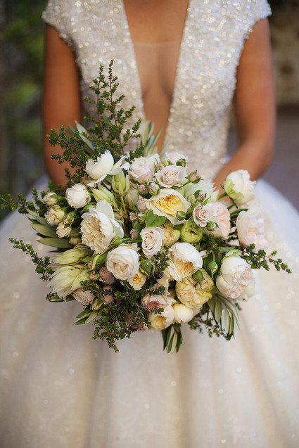 Ines Di Santo wedding dress