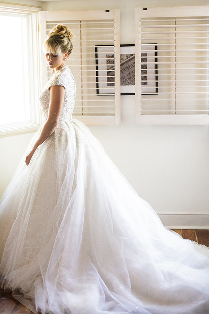 Ines Di Santo wedding dress