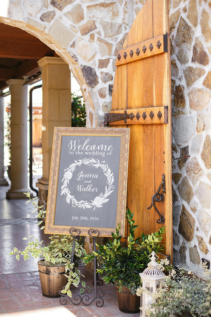 Wedding signage