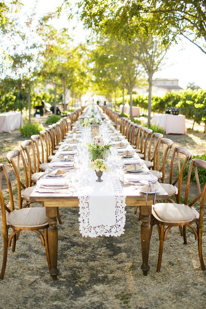 Vineyard wedding ideas
