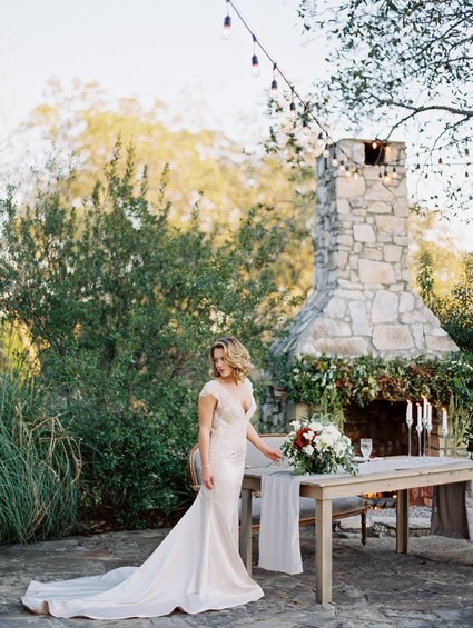 Modern ranch wedding