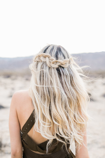 Braided hairstyle