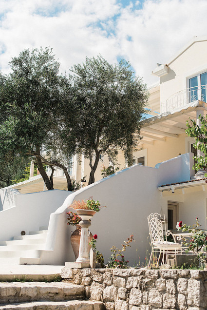 Mediterranean island wedding