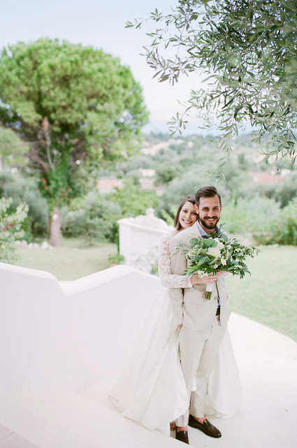 Mediterranean island wedding