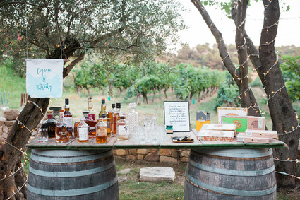 Vineyard wedding
