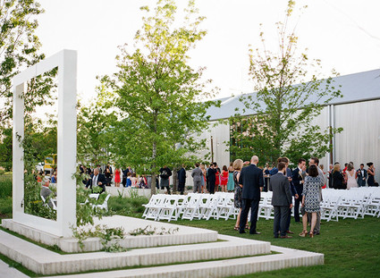 Modern Prospect House wedding